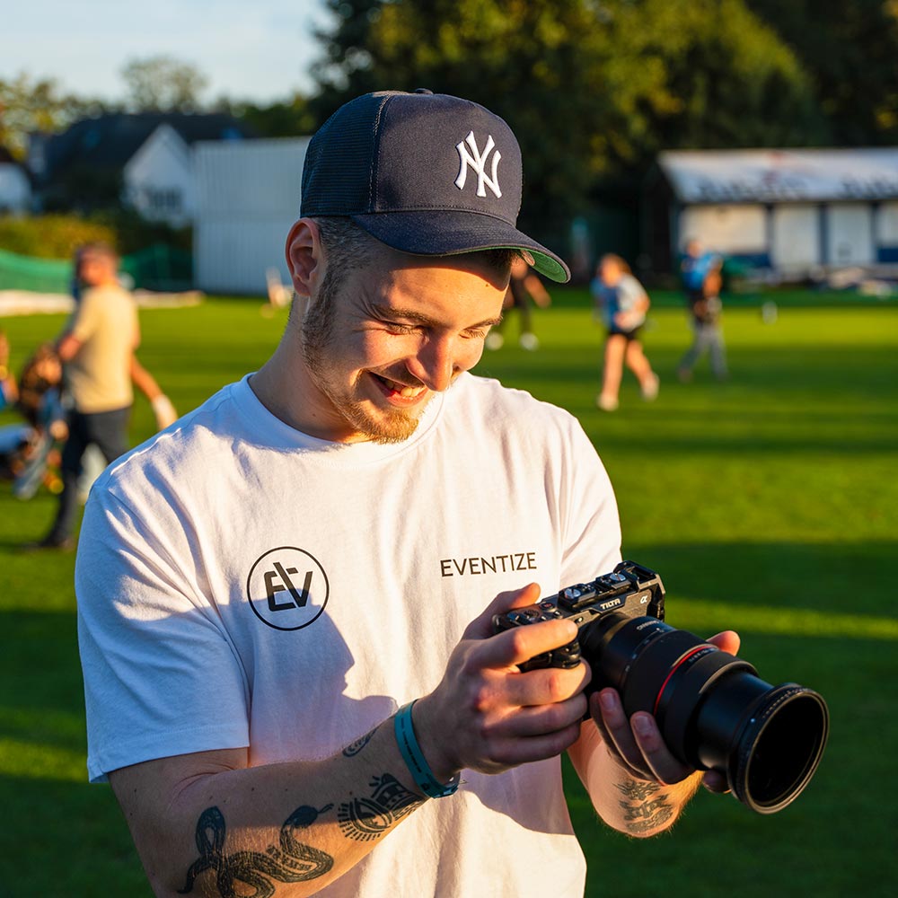 Eventize Events Staff Jake Mayhew Videographer