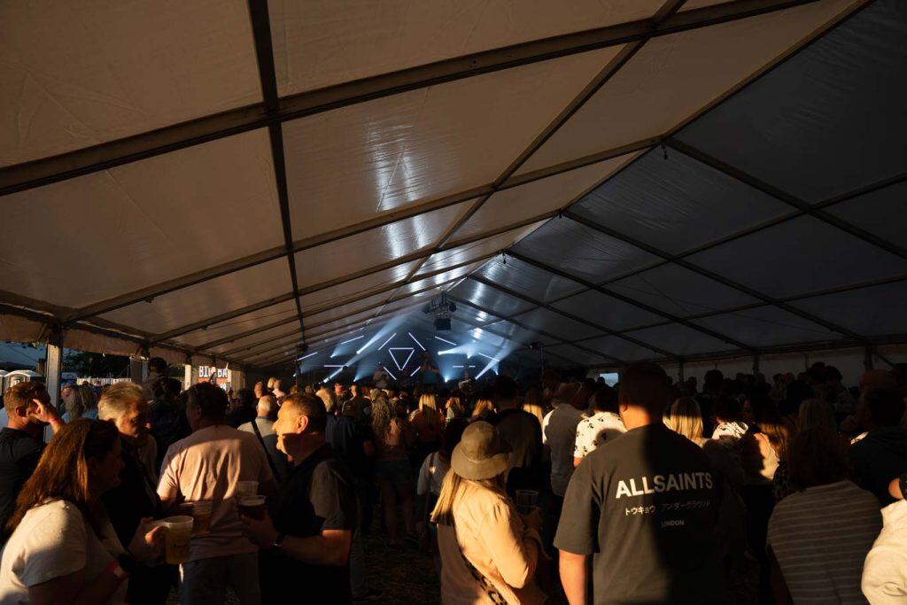 Live Event Production in high wycombe for the Big Bash at the wycombe cricket club